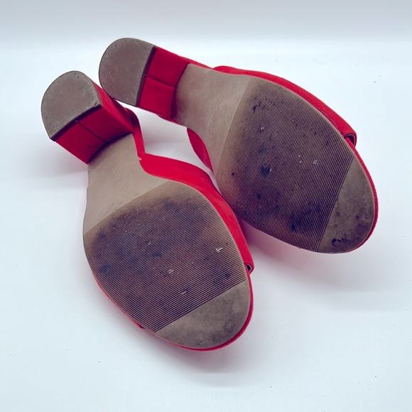 Ladies 3 pairs of open toe sandals with almost 3inch heel, light wear. - Picture 5 of 9